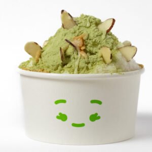 Bingsu de Matcha. REGULAR o VEGANO.