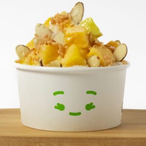 Bingsu de Mango. REGULAR ó VEGANO