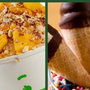 Bingsu Reg + 2 Mini Conos de Vainilla con Fudge de Chocolate!